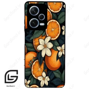 قاب گوشی شیائومی ردمی نوت 12 پرو (Redmi Note 12 Pro 5g ) طرح پرتقالی کد 2423