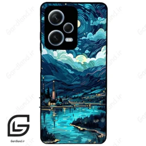 قاب گوشی شیائومی ردمی نوت 12 پرو (Redmi Note 12 Pro 5g ) طرح شب کد 2425