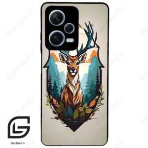 قاب گوشی شیائومی ردمی نوت 12 پرو (Redmi Note 12 Pro 5g ) طرح گوزن کد 2429