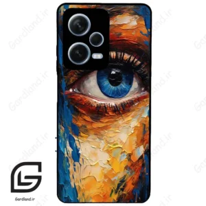 قاب گوشی شیائومی ردمی نوت 12 پرو (Redmi Note 12 Pro 5g ) طرح چشم کد 2435