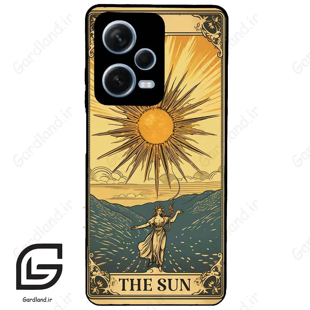 قاب گوشی شیائومی ردمی نوت 12 پرو (Redmi Note 12 Pro 5g ) طرح خورشید کد 2439