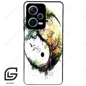 قاب گوشی شیائومی ردمی نوت 12 پرو (Redmi Note 12 Pro 5g ) طرح یین کد 2446