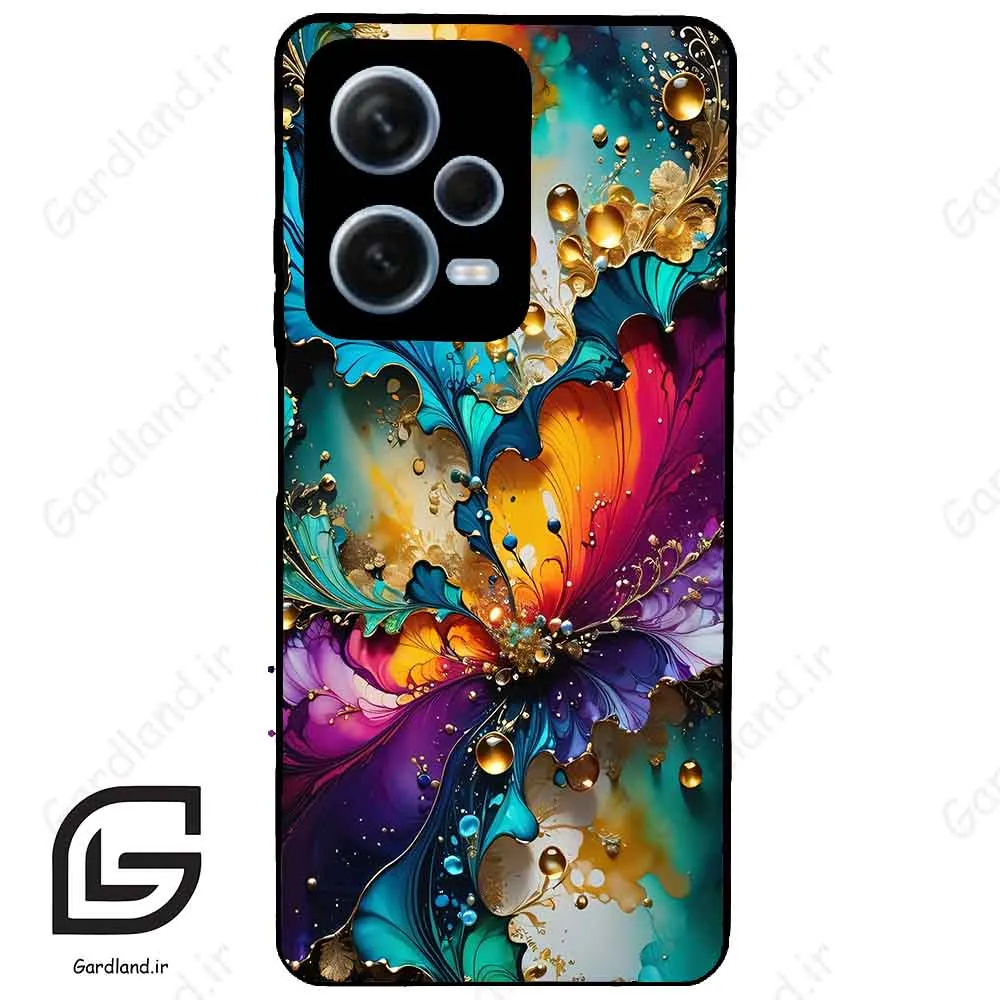 قاب گوشی شیائومی ردمی نوت 12 پرو (Redmi Note 12 Pro 5g ) طرح ابرنگی کد 2447