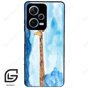 قاب گوشی شیائومی ردمی نوت 12 پرو (Redmi Note 12 Pro 5g ) طرح زرافه کد 2456