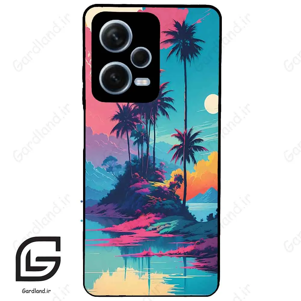 قاب گوشی شیائومی ردمی نوت 12 پرو (Redmi Note 12 Pro 5g ) طرح جزیره کد 2461