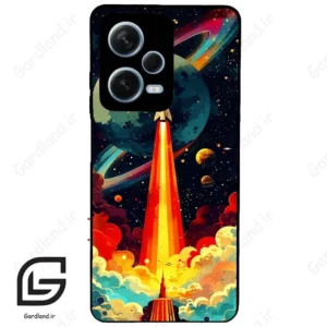 قاب گوشی شیائومی ردمی نوت 12 پرو (Redmi Note 12 Pro 5g ) طرح موشک کد 2463