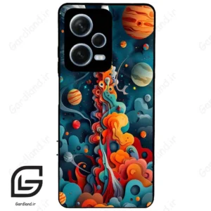 قاب گوشی شیائومی ردمی نوت 12 پرو (Redmi Note 12 Pro 5g ) طرح موشک کد 2470
