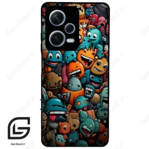 قاب گوشی شیائومی ردمی نوت 12 پرو (Redmi Note 12 Pro 5g ) طرح استیکر کد 2478