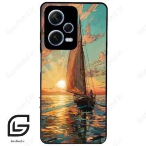 قاب گوشی شیائومی ردمی نوت 12 پرو (Redmi Note 12 Pro 5g ) طرح قایق کد 2485