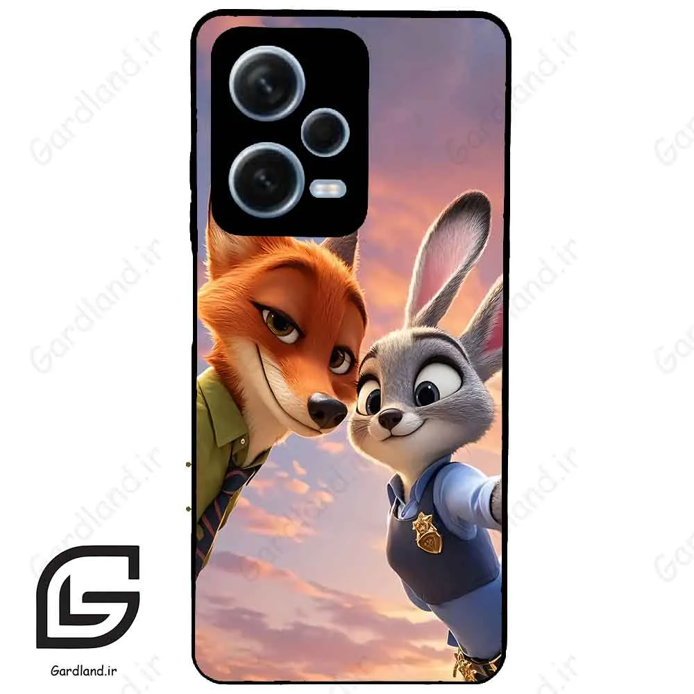 قاب گوشی شیائومی ردمی نوت 12 پرو (Redmi Note 12 Pro 5g ) طرح زوتوپیا کد 2495