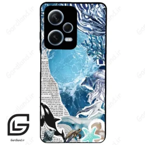 قاب گوشی شیائومی ردمی نوت 12 پرو (Redmi Note 12 Pro 5g ) طرح دریا کد 2516