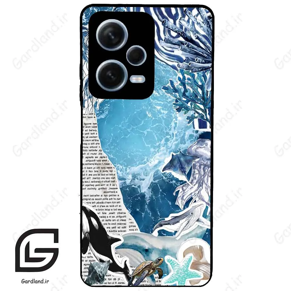 قاب گوشی شیائومی ردمی نوت 12 پرو (Redmi Note 12 Pro 5g ) طرح دریا کد 2516