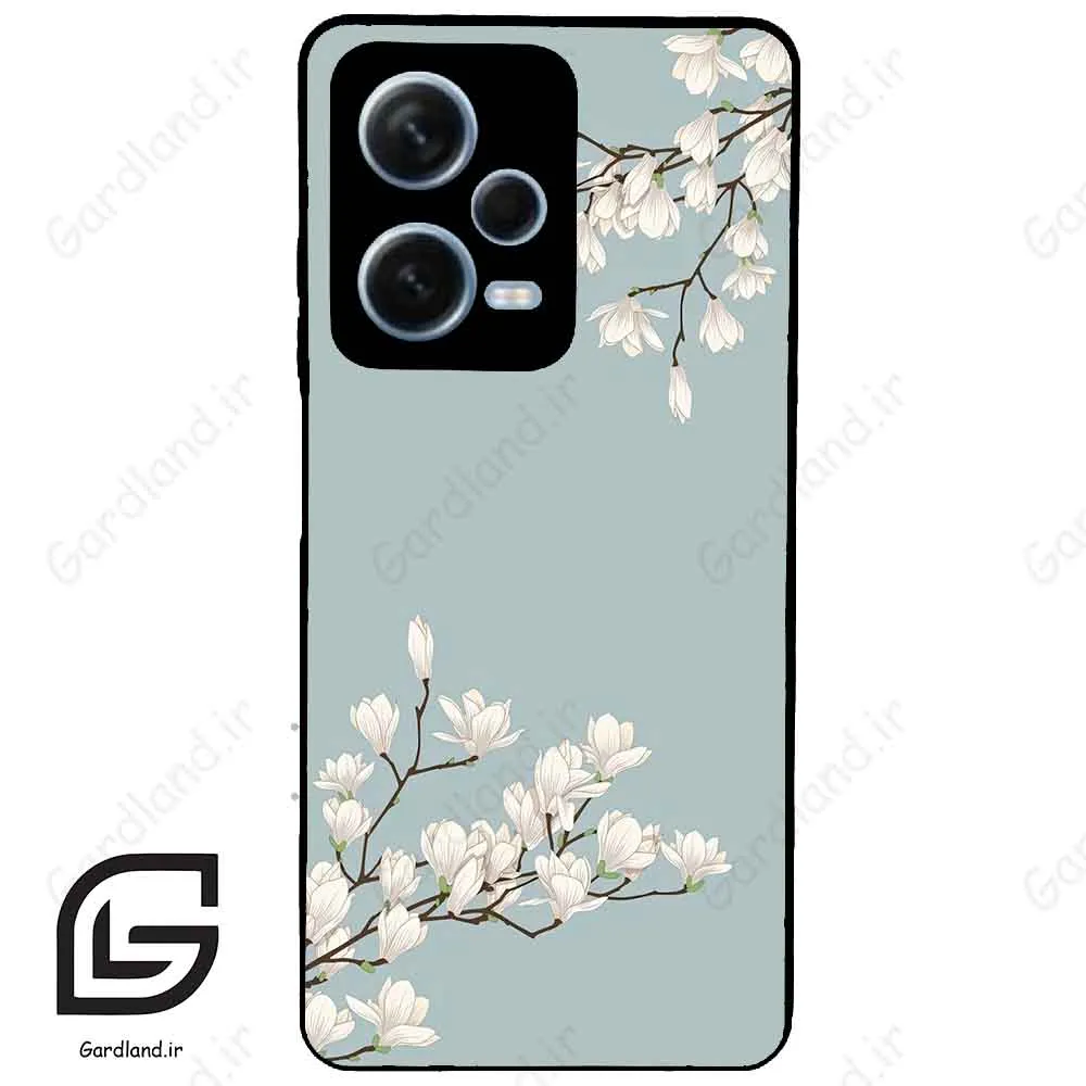 قاب گوشی شیائومی ردمی نوت 12 پرو (Redmi Note 12 Pro 5g ) طرح شکوفه کد 2523