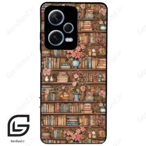 قاب گوشی شیائومی ردمی نوت 12 پرو (Redmi Note 12 Pro 5g ) طرح کتابخانه کد 2535