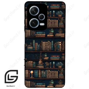 قاب گوشی شیائومی ردمی نوت 12 پرو (Redmi Note 12 Pro 5g ) طرح کتابخانه کد 2536