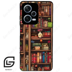 قاب گوشی شیائومی ردمی نوت 12 پرو (Redmi Note 12 Pro 5g ) طرح کتابخانه کد 2537