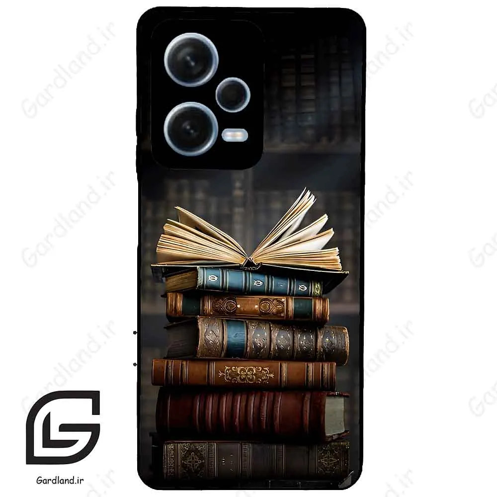 قاب گوشی شیائومی ردمی نوت 12 پرو (Redmi Note 12 Pro 5g ) طرح کتابخانه کد 2539
