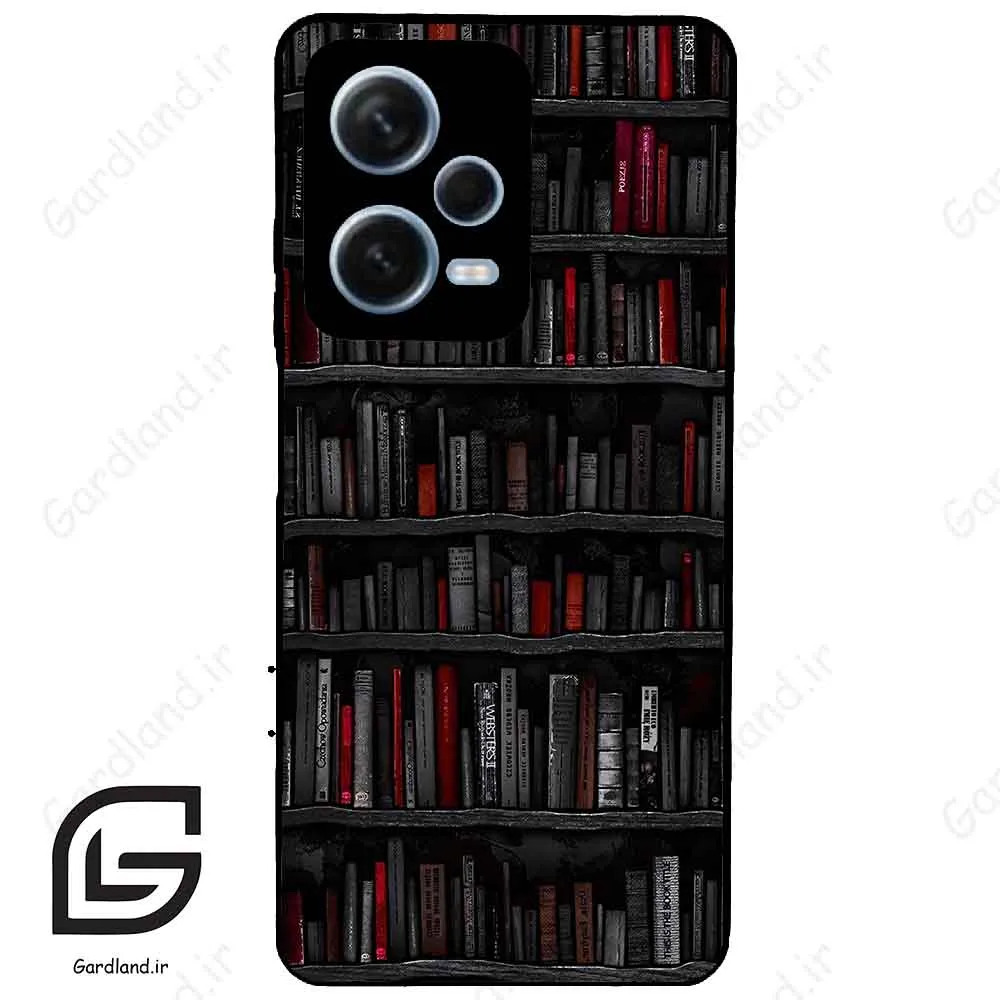 قاب گوشی شیائومی ردمی نوت 12 پرو (Redmi Note 12 Pro 5g ) طرح کتابخانه کد 2540