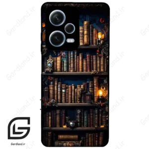 قاب گوشی شیائومی ردمی نوت 12 پرو (Redmi Note 12 Pro 5g ) طرح کتابخانه کد 2541