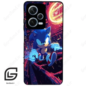 قاب گوشی شیائومی ردمی نوت 12 پرو (Redmi Note 12 Pro 5g ) طرح سونیک کد 2555