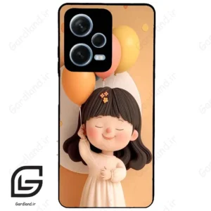 قاب گوشی شیائومی ردمی نوت 12 پرو (Redmi Note 12 Pro 5g ) طرح دختر کد 2568