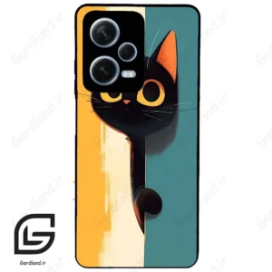 قاب گوشی شیائومی ردمی نوت 12 پرو (Redmi Note 12 Pro 5g ) طرح گربه کد 2581