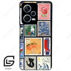 قاب گوشی شیائومی ردمی نوت 12 پرو (Redmi Note 12 Pro 5g ) طرح تمبر کد 2603