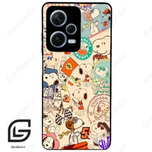 قاب گوشی شیائومی ردمی نوت 12 پرو (Redmi Note 12 Pro 5g ) طرح اسنوپی کد 2605