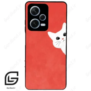 قاب گوشی شیائومی ردمی نوت 12 پرو (Redmi Note 12 Pro 5g ) طرح گربه کد 2609