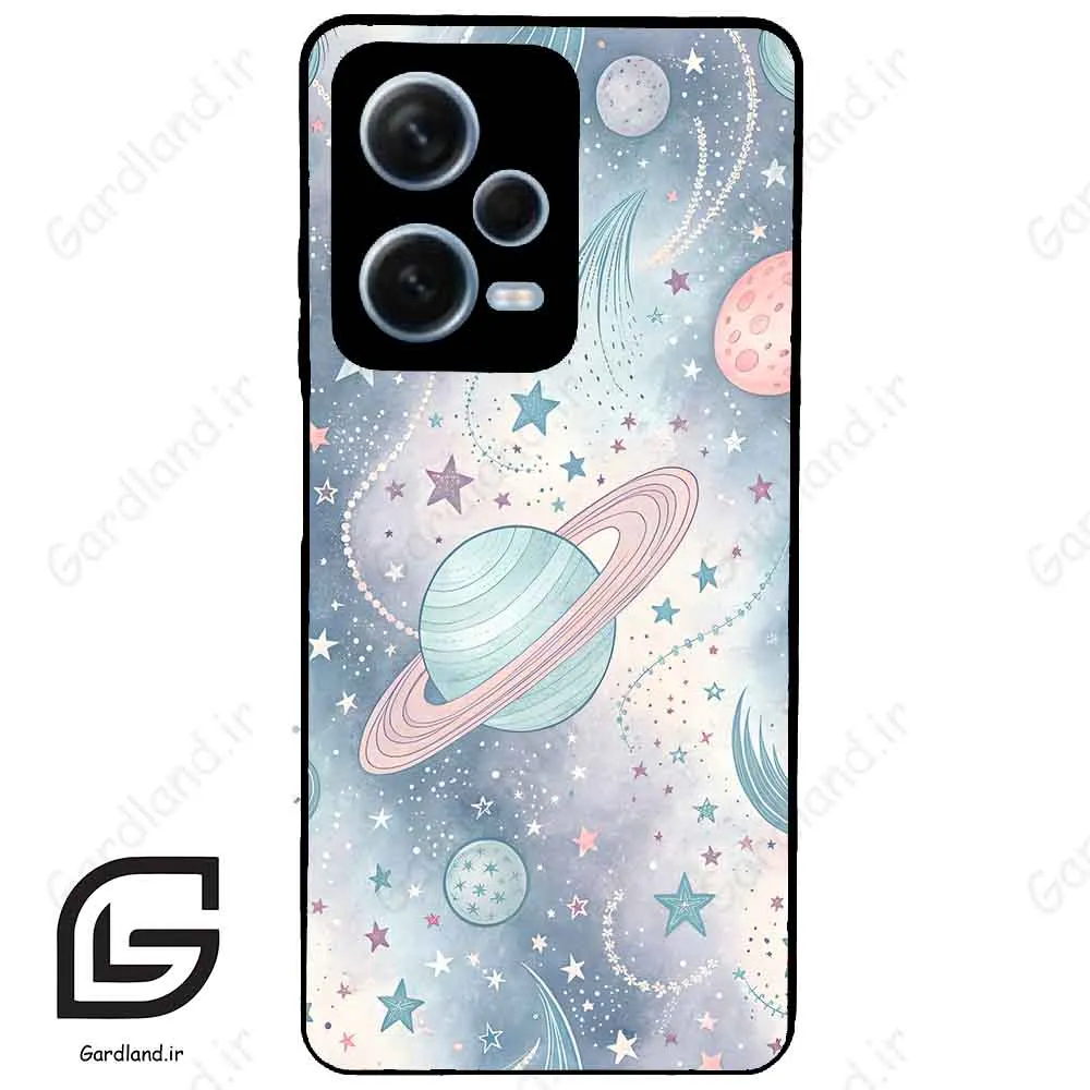 قاب گوشی شیائومی ردمی نوت 12 پرو (Redmi Note 12 Pro 5g ) طرح فضا کد 2626