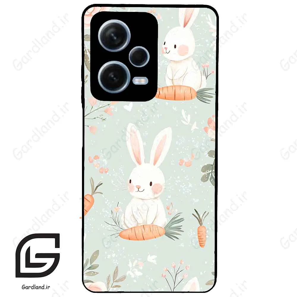 قاب گوشی شیائومی ردمی نوت 12 پرو (Redmi Note 12 Pro 5g ) طرح خرگوش کد 2628
