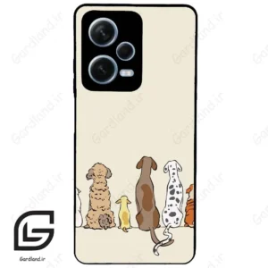 قاب گوشی شیائومی ردمی نوت 12 پرو (Redmi Note 12 Pro 5g ) طرح سگ کد 2630