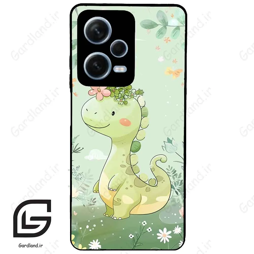 قاب گوشی شیائومی ردمی نوت 12 پرو (Redmi Note 12 Pro 5g ) طرح دایناسور کد 2638