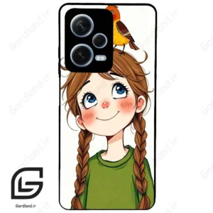 قاب گوشی شیائومی ردمی نوت 12 پرو (Redmi Note 12 Pro 5g ) طرح دختر کد 2640