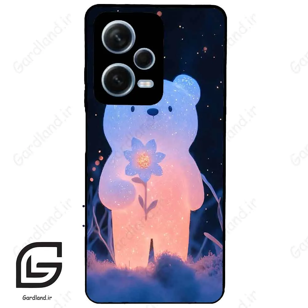 قاب گوشی شیائومی ردمی نوت 12 پرو (Redmi Note 12 Pro 5g ) طرح خرس کد 2644