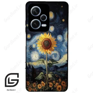 قاب گوشی شیائومی ردمی نوت 12 پرو (Redmi Note 12 Pro 5g ) طرح افتابگردان کد 2652