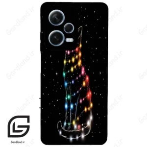 قاب گوشی شیائومی ردمی نوت 12 پرو (Redmi Note 12 Pro 5g ) طرح گربه کد 2653