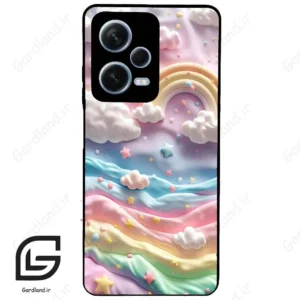 قاب گوشی شیائومی ردمی نوت 12 پرو (Redmi Note 12 Pro 5g ) طرح رنگارنگ کد 2656