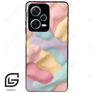 قاب گوشی شیائومی ردمی نوت 12 پرو (Redmi Note 12 Pro 5g ) طرح رنگی کد 2674