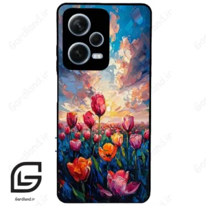 قاب گوشی شیائومی ردمی نوت 12 پرو (Redmi Note 12 Pro 5g ) طرح گل کد 2687