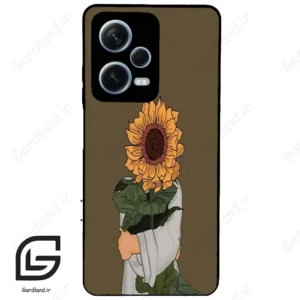 قاب گوشی شیائومی ردمی نوت 12 پرو (Redmi Note 12 Pro 5g ) طرح افتابگردان کد 2688