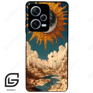 قاب گوشی شیائومی ردمی نوت 12 پرو (Redmi Note 12 Pro 5g ) طرح خورشید کد 2694