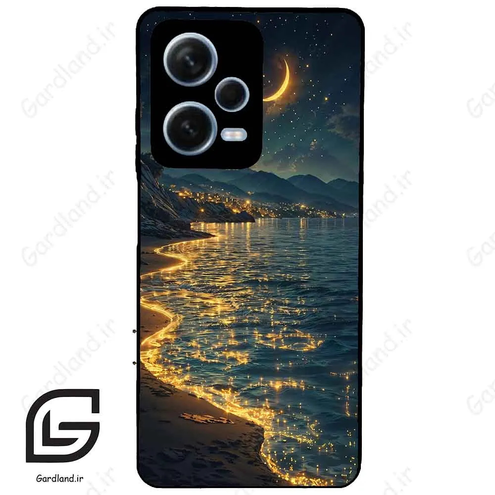 قاب گوشی شیائومی ردمی نوت 12 پرو (Redmi Note 12 Pro 5g ) طرح ساحل کد 2729
