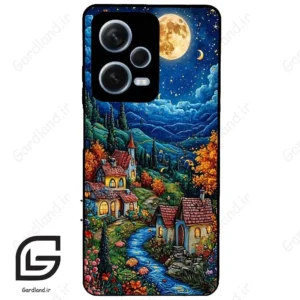 قاب گوشی شیائومی ردمی نوت 12 پرو (Redmi Note 12 Pro 5g ) طرح دهکده کد 2732