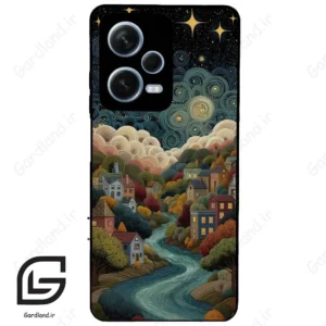 قاب گوشی شیائومی ردمی نوت 12 پرو (Redmi Note 12 Pro 5g ) طرح دهکده کد 2736
