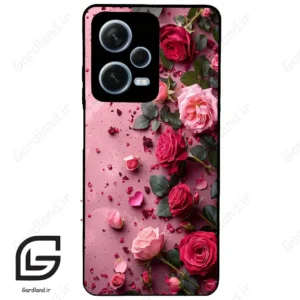 قاب گوشی شیائومی ردمی نوت 12 پرو (Redmi Note 12 Pro 5g ) طرح رز کد 2744