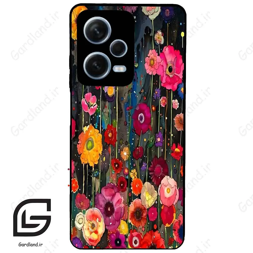 قاب گوشی شیائومی ردمی نوت 12 پرو (Redmi Note 12 Pro 5g ) طرح گل کد 2751