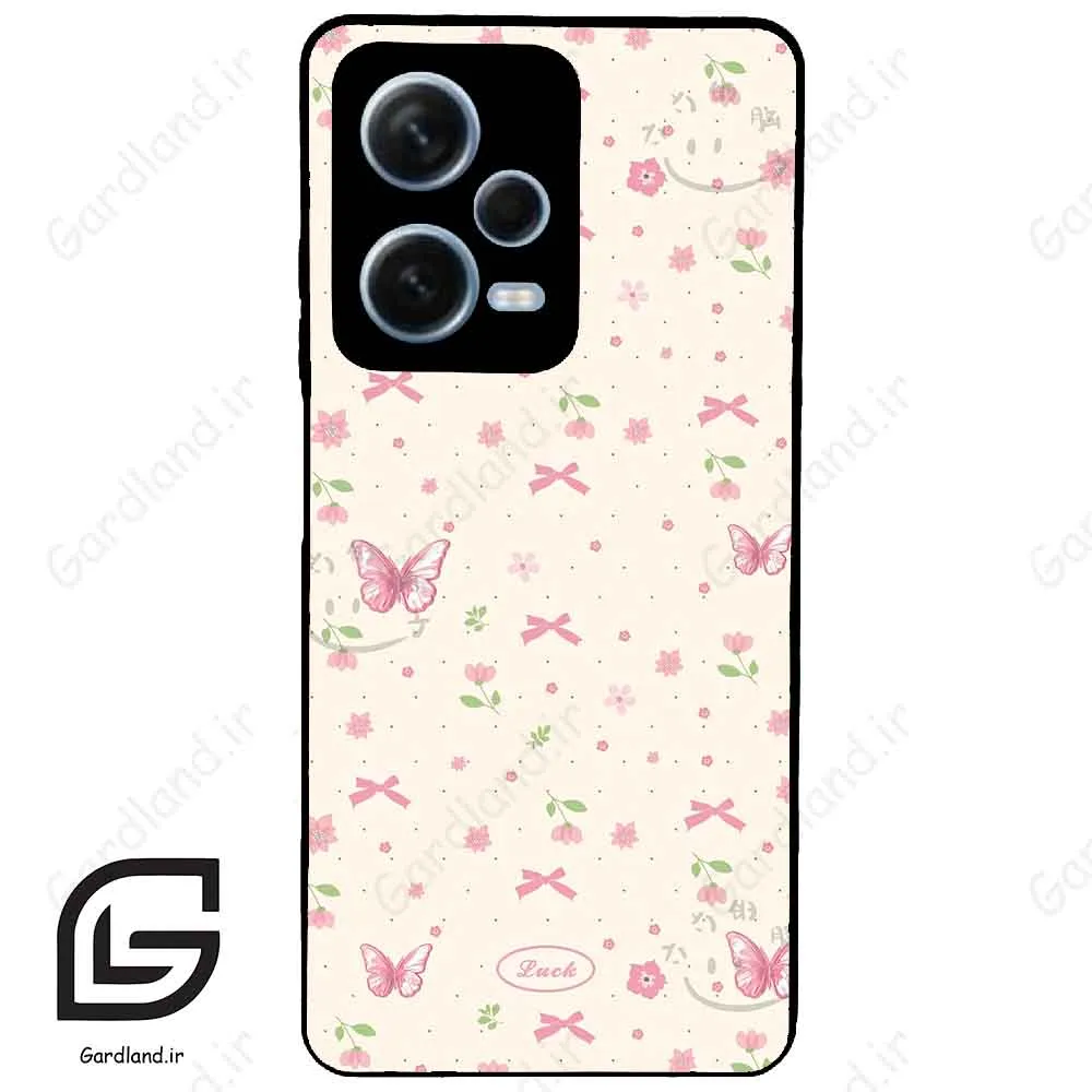 قاب گوشی شیائومی ردمی نوت 12 پرو (Redmi Note 12 Pro 5g ) طرح پروانه کد 2776