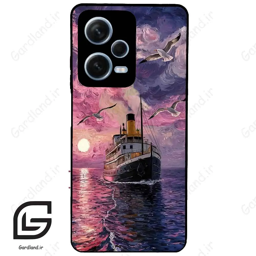 قاب گوشی شیائومی ردمی نوت 12 پرو (Redmi Note 12 Pro 5g ) طرح کشتی کد 2789