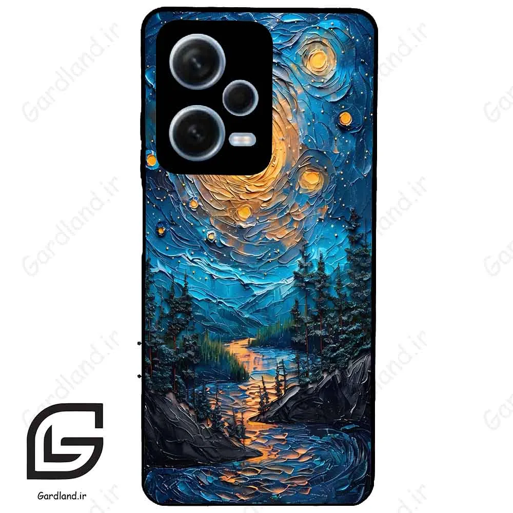 قاب گوشی شیائومی ردمی نوت 12 پرو (Redmi Note 12 Pro 5g ) طرح ابرنگ کد 2792